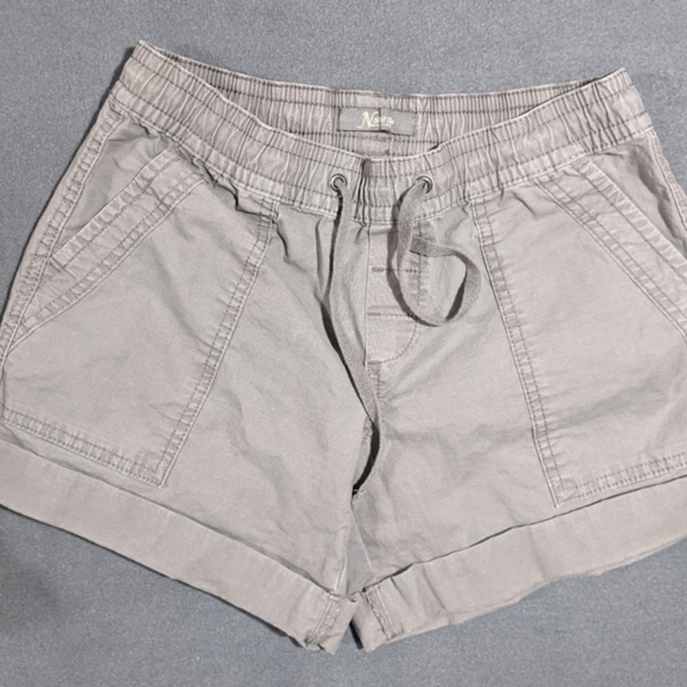 Women's Natural Reflections gray elastic drawstring waist size XS‎